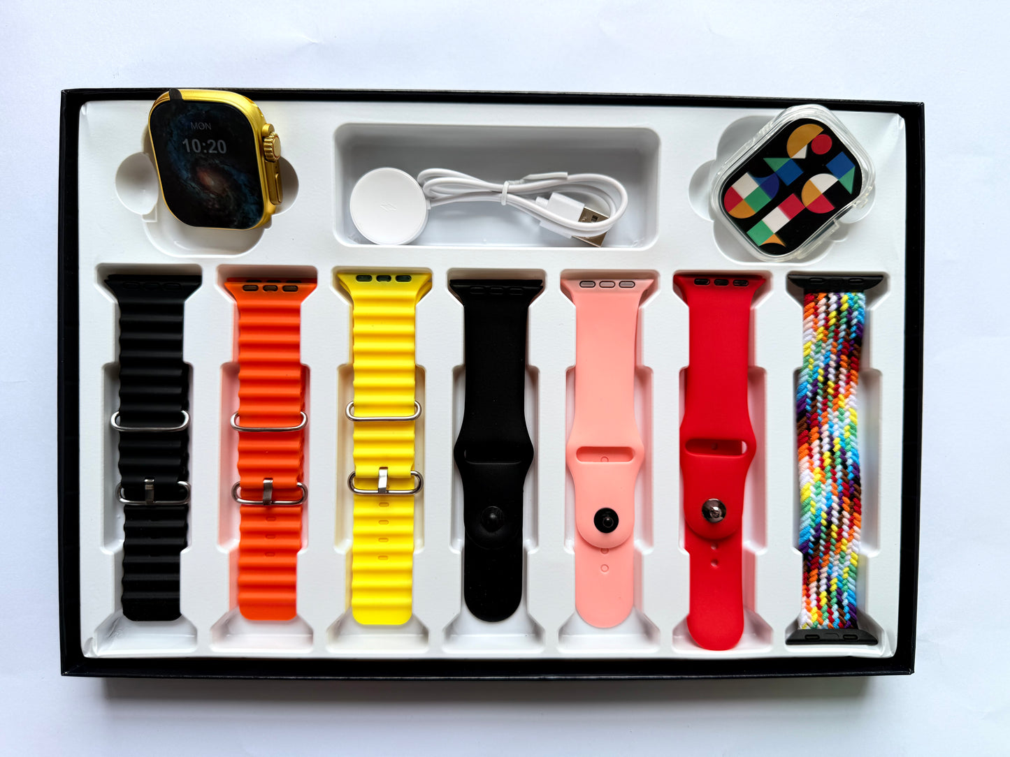 🎉🚨 Smart Watch 9 en 1 🚨🎉 Modelo y fabricación 2026 Ultra 3, Pantalla Amoled IP68 resistente al agua💦 y al polvo💨