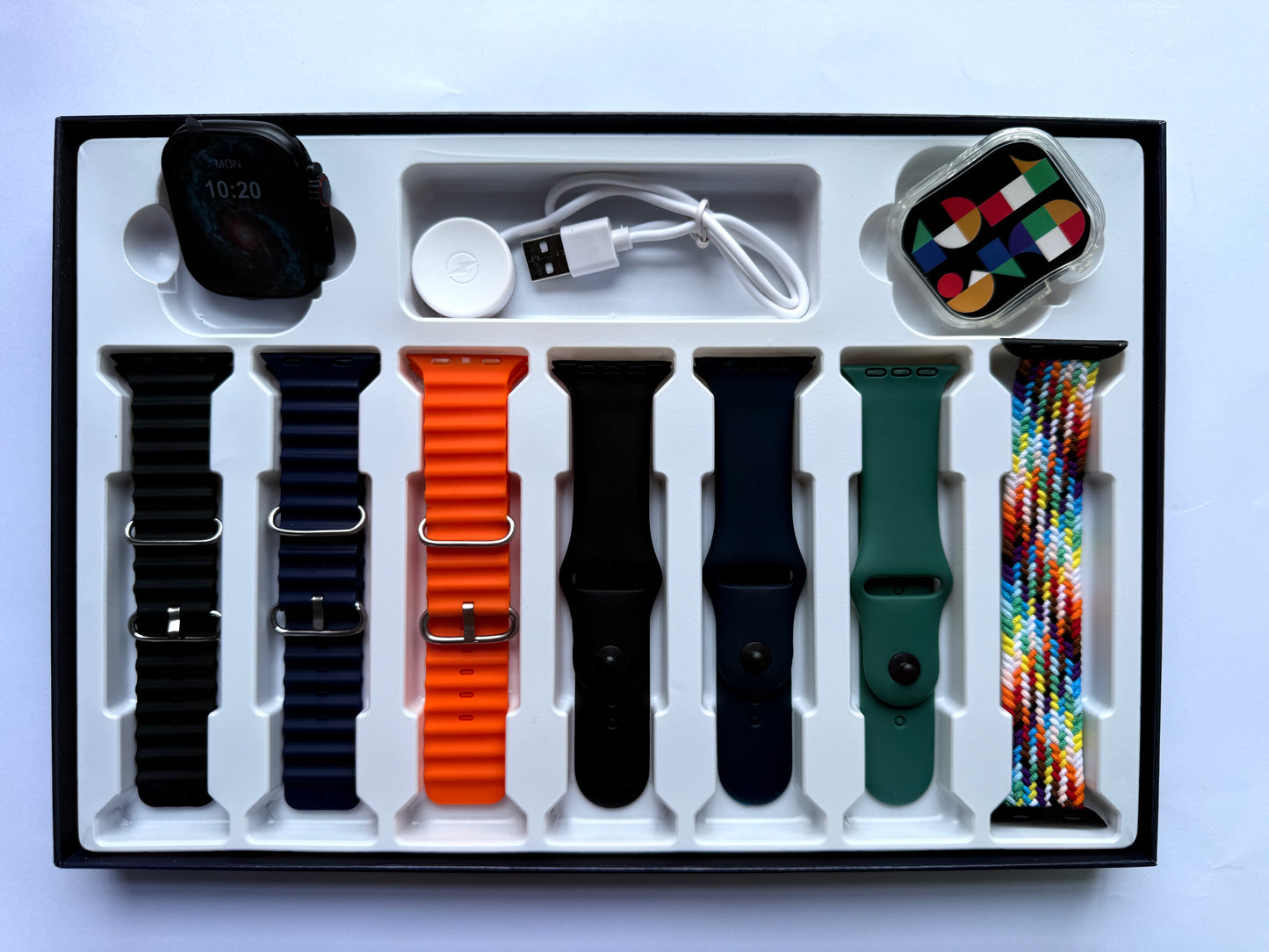 🎉🚨 Smart Watch 9 en 1 🚨🎉 Modelo y fabricación 2026 Ultra 3, Pantalla Amoled IP68 resistente al agua💦 y al polvo💨