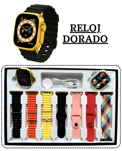 🎉🚨 Smart Watch 9 en 1 🚨🎉 Modelo y fabricación 2026 Ultra 3, Pantalla Amoled IP68 resistente al agua💦 y al polvo💨