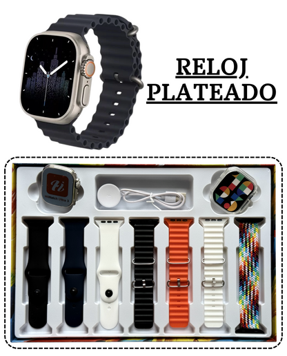 🎉🚨 Smart Watch 9 en 1 🚨🎉 Modelo y fabricación 2026 Ultra 3, Pantalla Amoled IP68 resistente al agua💦 y al polvo💨